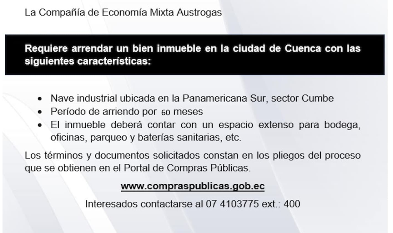 Arrendamiento Oficinas Administrativas